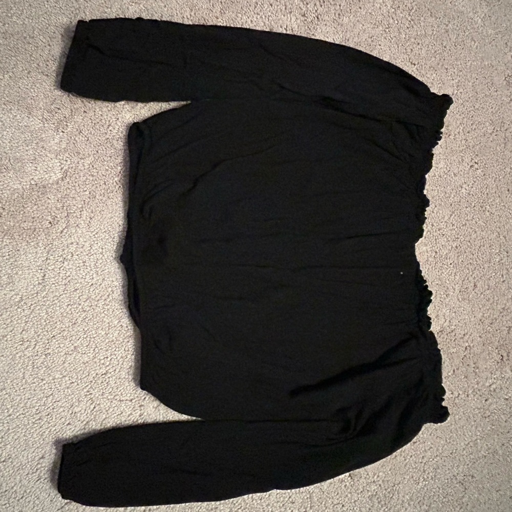 brandy off the shoulder top